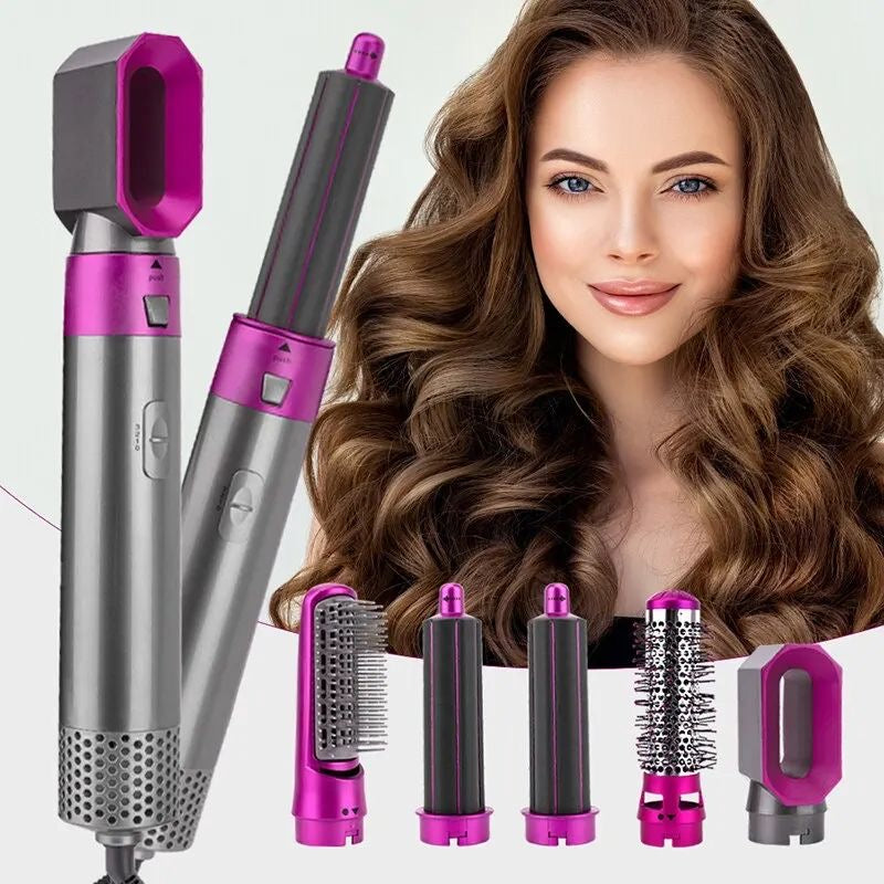 Cepillo Secador y Moldeador de Cabello 5 en 1 Profesional